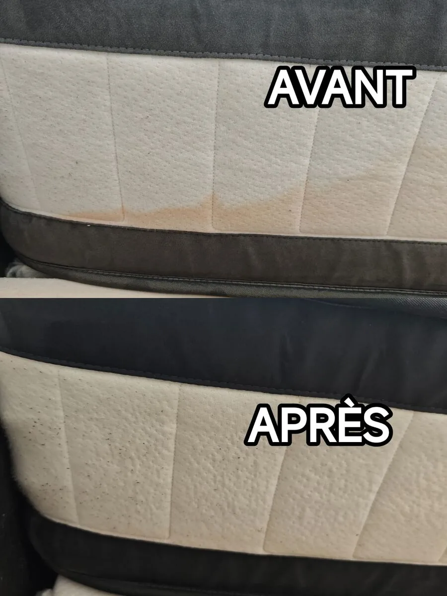 Nettoyage matelas à Tournefeuille — avant/après Clean&Fresh