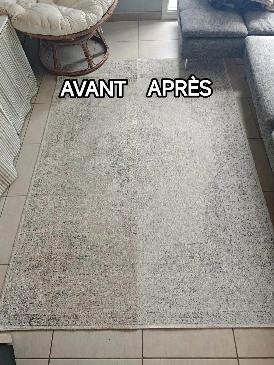 Nettoyage tapis à Castelmaurou — avant/après Clean&Fresh